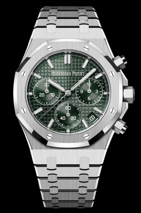 Review 26240ST.OO.1320ST.04 Audemars Piguet ROYAL OAK SELFWINDING CHRONOGRAPH "50TH ANNIVERSARY" replica watch - Click Image to Close